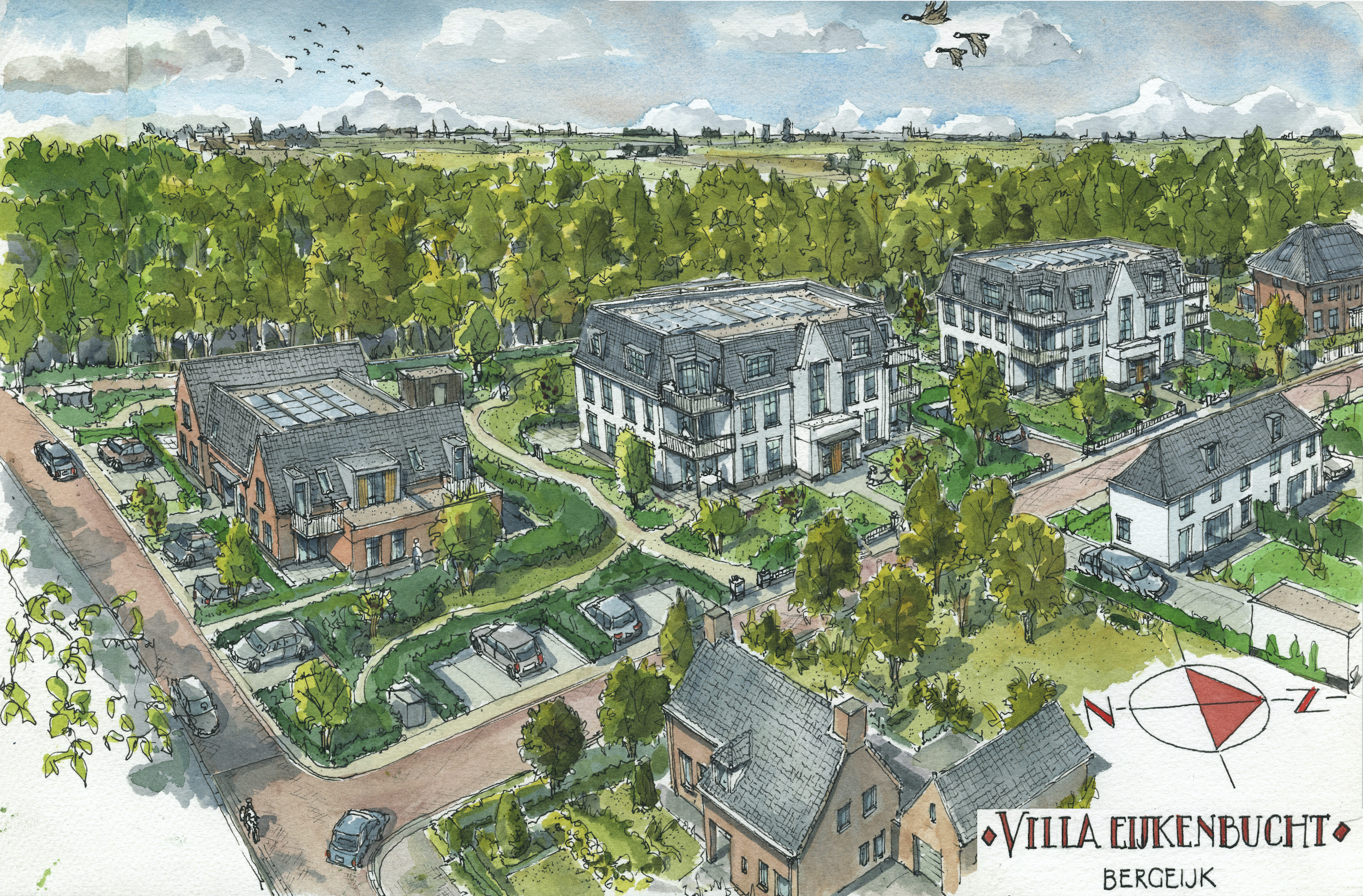 Villa Eijkenbucht | Situatiekaart fase 1